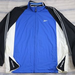 Vintage REEBOK Colorblock Zip Track Jacket